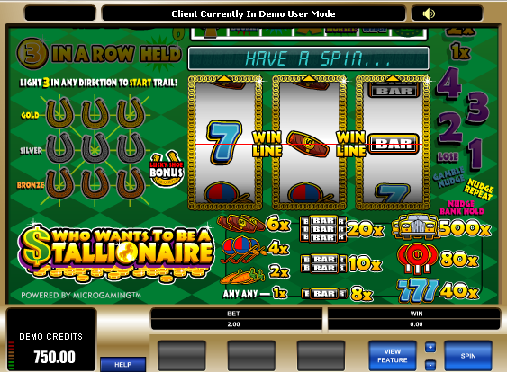 Juego de tragamonedas Stallionaire 