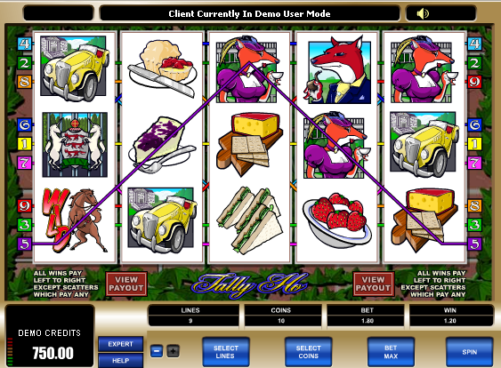 Juego de tragamonedas Tally Ho 