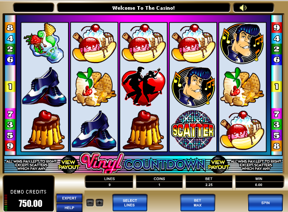 Juego de tragamonedas Vinyl Countdown 