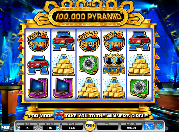 100,000 Pyramid juegos de tragamonedas gratis