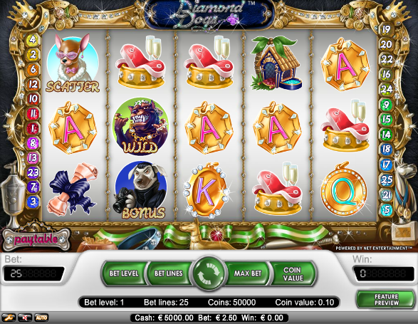 Diamond Dogs juegos de tragamonedas gratis 