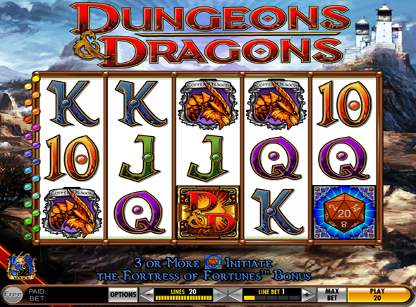 Dungeons & Dragons juegos de tragamonedas gratis