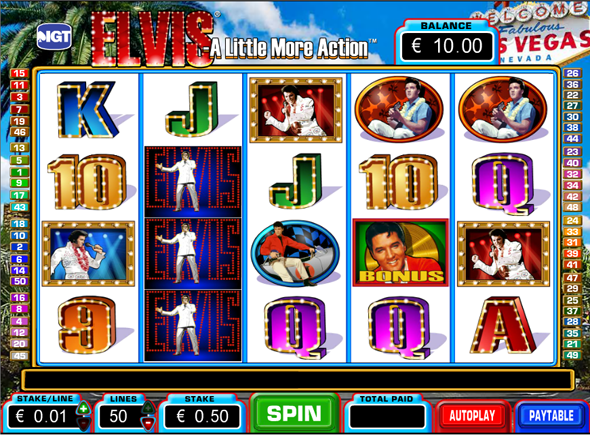 Haz click y juega el juego de tragamonedas gratis Elvis 1 Elvis 1 juegos de tragamonedas gratis