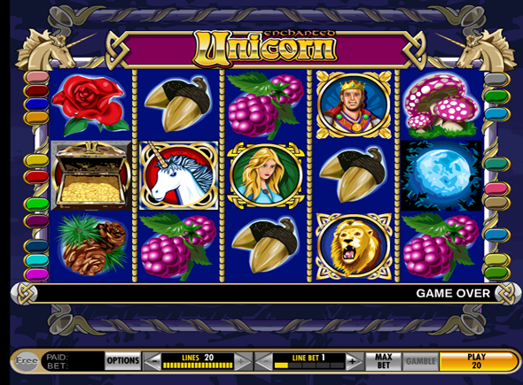 Enchanted Unicorn juegos de tragamonedas gratis