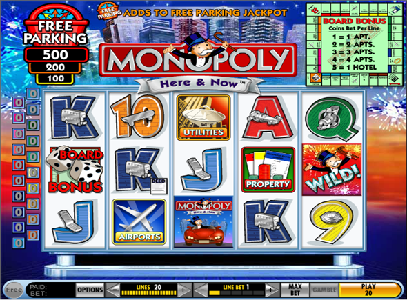 Monopoly Here & Now juegos de tragamonedas gratis