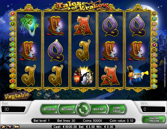 Tales of Krakow juegos de tragamonedas gratis