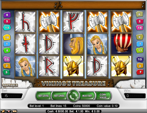 Viking's Treasure juegos de tragamonedas gratis