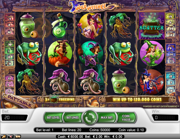 Wild Witches juegos de tragamonedas gratis