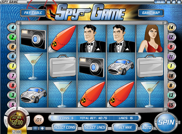 Spy Game juegos de tragamonedas gratis