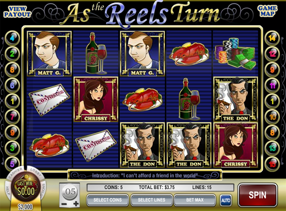 Haz click y juega el juego de tragamonedas gratis As the Reels Turn 1 As the Reels Turn 1 juegos de tragamonedas gratis