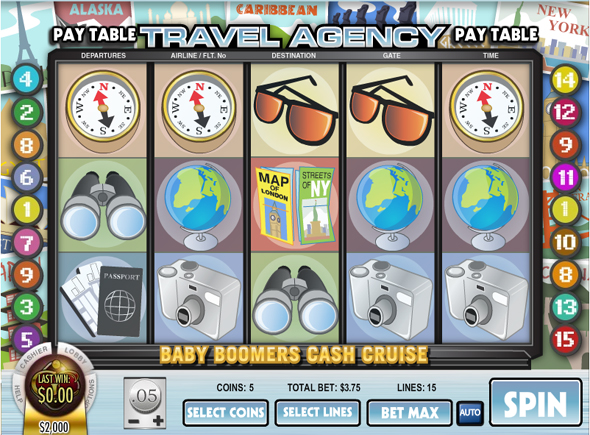 Baby Boomers Cash Cruise juegos de tragamonedas gratis