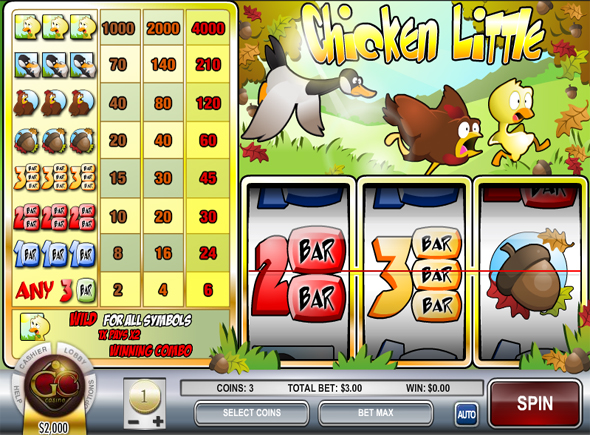 Chicken Little juegos de tragamonedas gratis