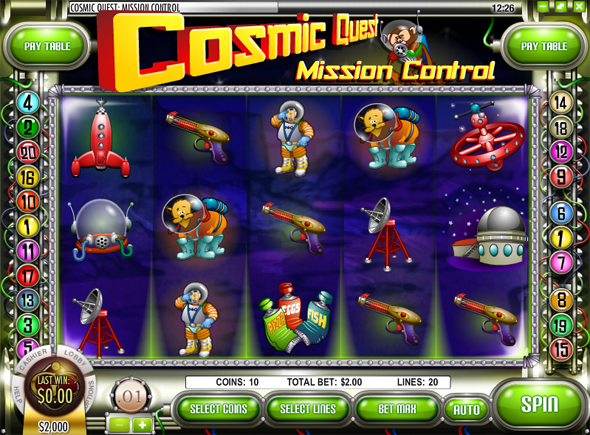 Cosmic Quest Episode One juegos de tragamonedas gratis