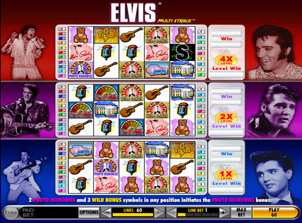 Haz click y juega el juego de tragamonedas gratis Elvis 2 Juego de tragamonedas Elvis 2
