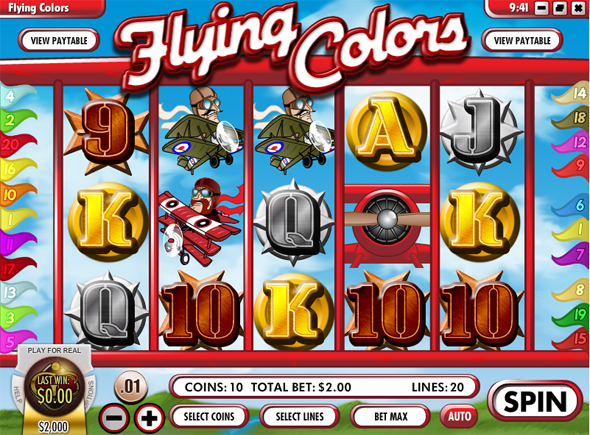 Flying Colors juegos de tragamonedas gratis