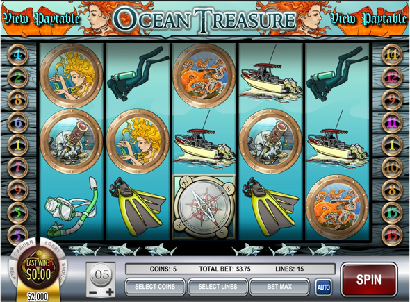 Ocean Treasure juegos de tragamonedas gratis