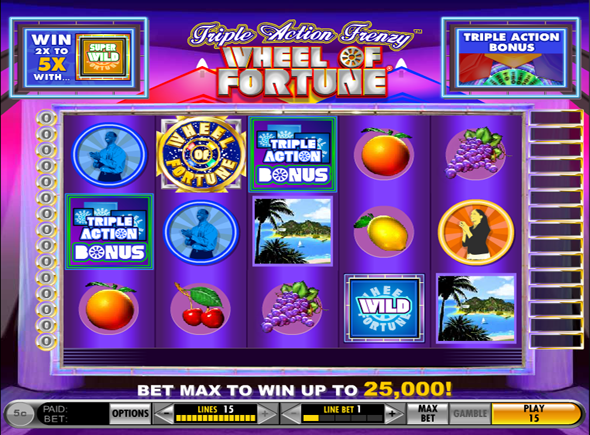Haz click y juega el juego de tragamonedas gratis Wheel of Fortune 2 Juego de tragamonedas Wheel of Fortune 2